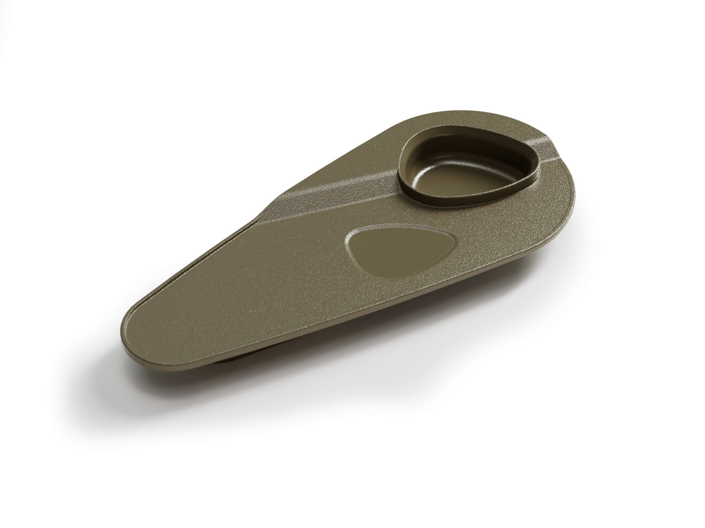 TOWELLO Oasis Curve Servierschale in sand-farbenem stapelbarem Design, ideal für frische Ablage am Esstisch, spülmaschinenfest.