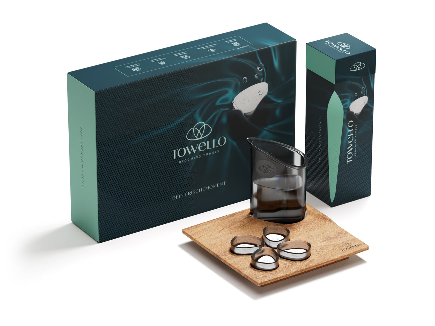 TOWELLO Tableau Home Set Wood