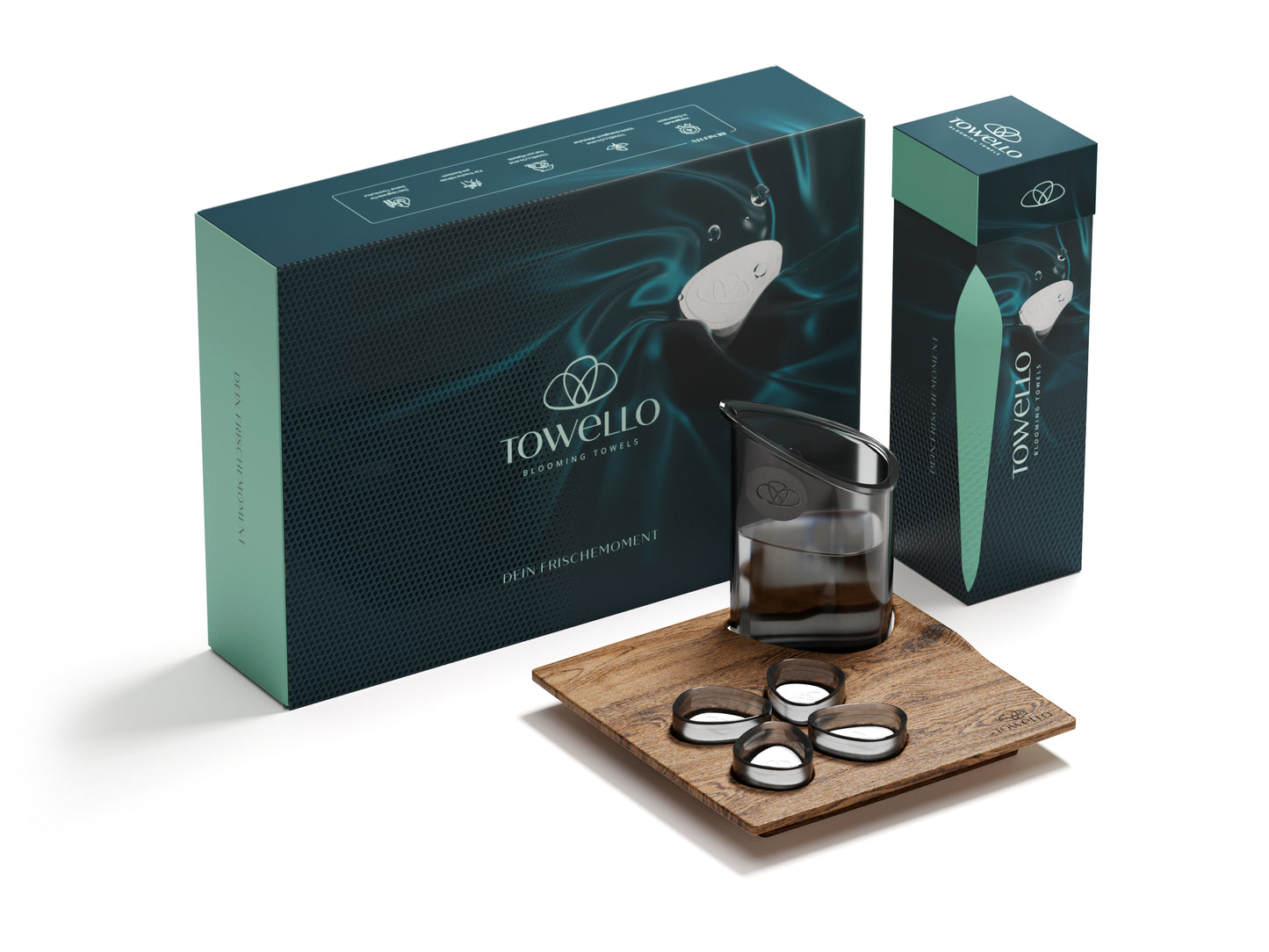 TOWELLO Tableau Home Set Wood